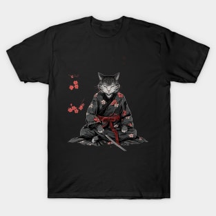 Cat Ninja Legend Silent Assassin T-Shirt